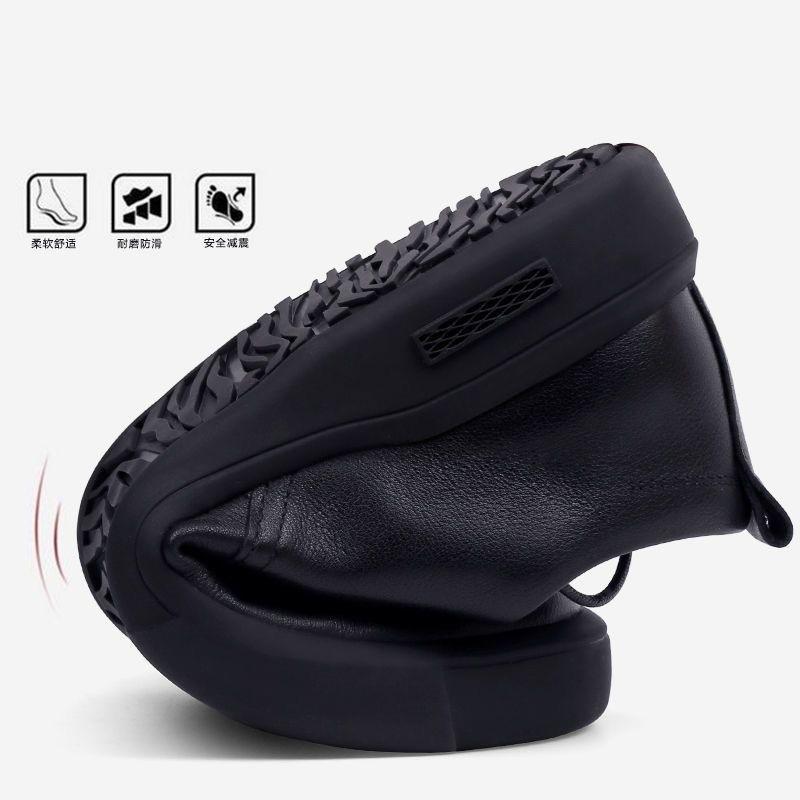 Leather shoes men's autumn new versatile breathable soft leather men's shoes comfortable soft sole business casual men's leather shoes