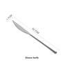 304 Stainless Steel Mirror Tableware, Western-style Knife, Fork and Spoon Set, Inposing Artifacts Household, Simple Design