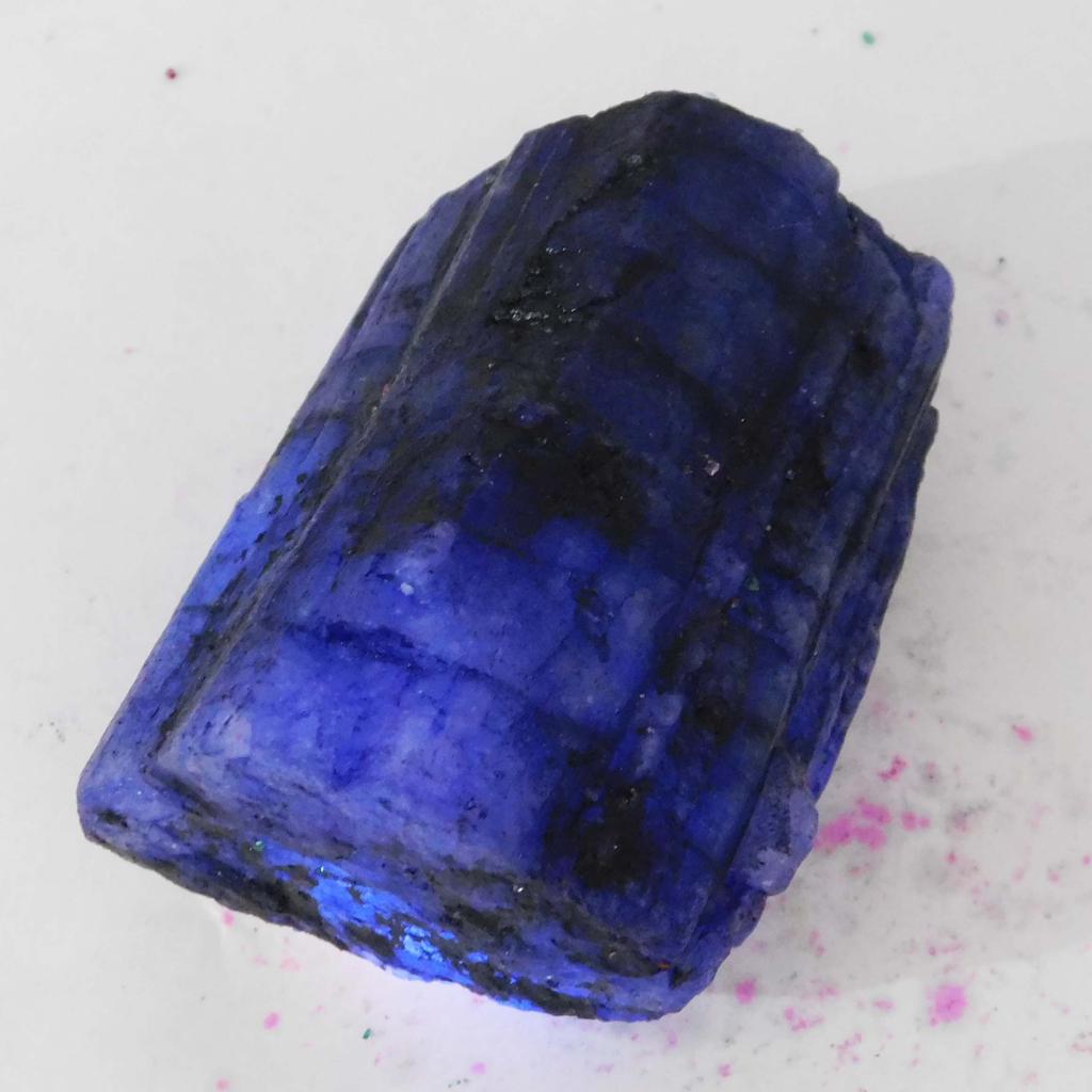 Natural Blue Sapphire 585ct Rough Certified Loose Gemstone