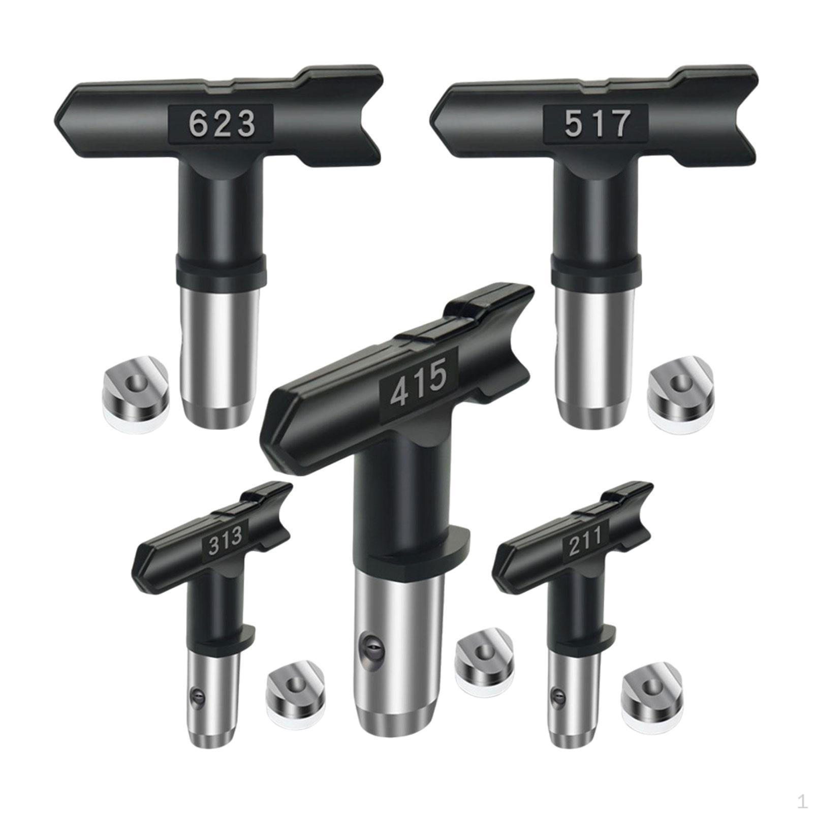 

Наконечники для безвоздушного распылителя краски Высокая производительность Простота установки Прочный реверсивный распылительный наконечник для