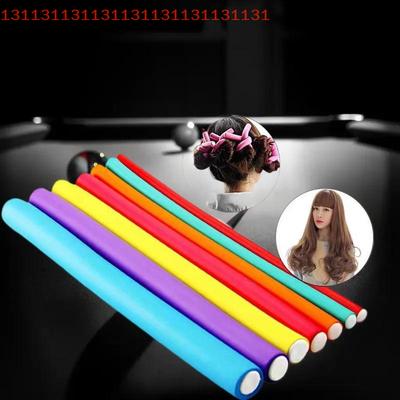 Universal Perm Curling Bar Universal Hair Curling Stick, Colorful Sponge, Rubber Curling Iron, Perm Bar, 10 Pcs