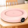 USB Warm Coasters LED Display Electric Heater 3 Temperature Settings for Home Office Coffee Milk Tea Water Heated Pad