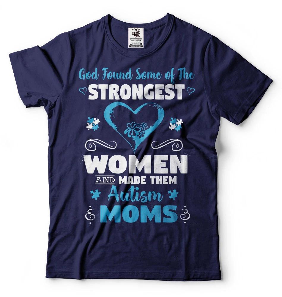 Autism mom T-shirt Autism awareness Autism mother tee shirt strong mom Tee S