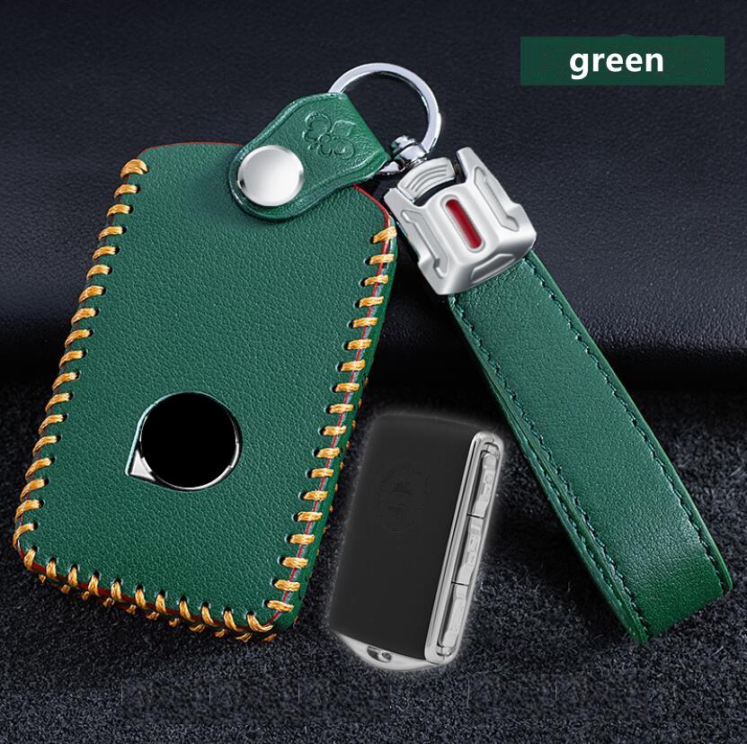 Car Leather Smart FOB Key Protective Shell Key Case for Volvo XC40 XC60 S90 XC90 V90 2017 2018 2019 T5 T6 T8 Accessories