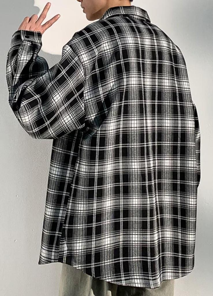 Bligo Casual Long Loose Plus Sizes Quick Check Solid Work Men's Shirt, Sleeve, Fit, Available, Drying, Breathable, Pattern, Stylish, Color,