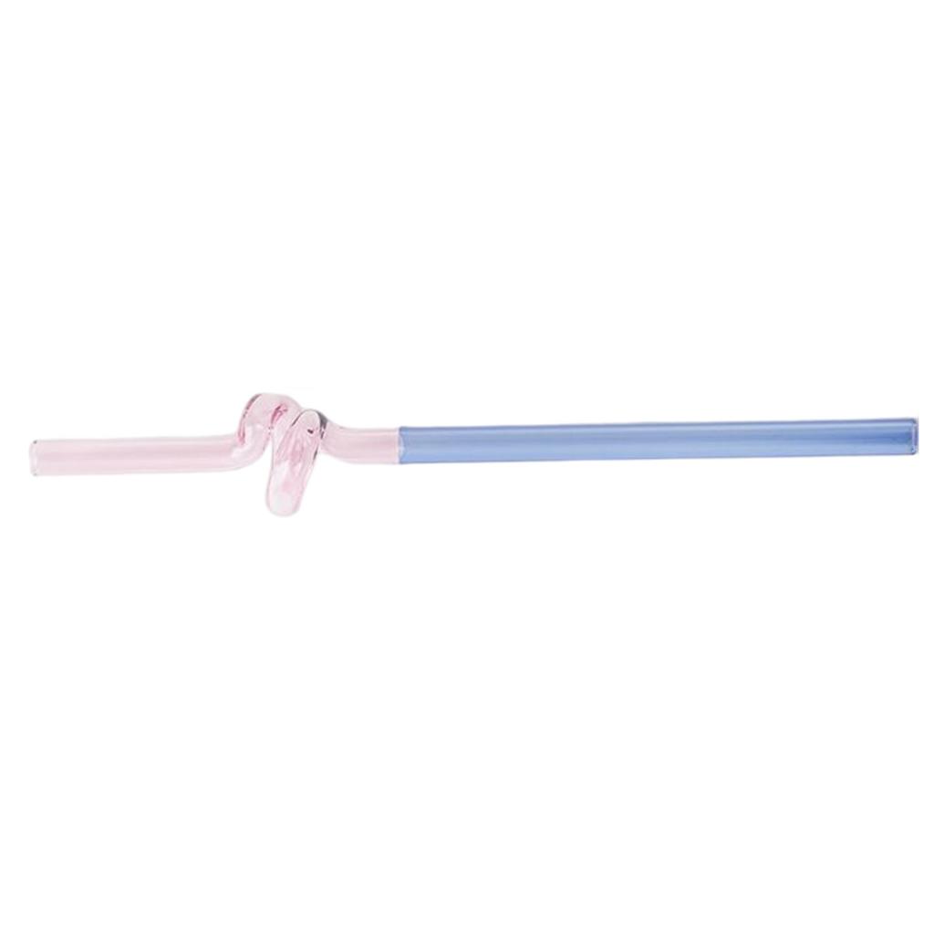 Knotting Transparent Colored Straws Lightweight Smooth Edge Straws for Kitchen Hotel Restaurants