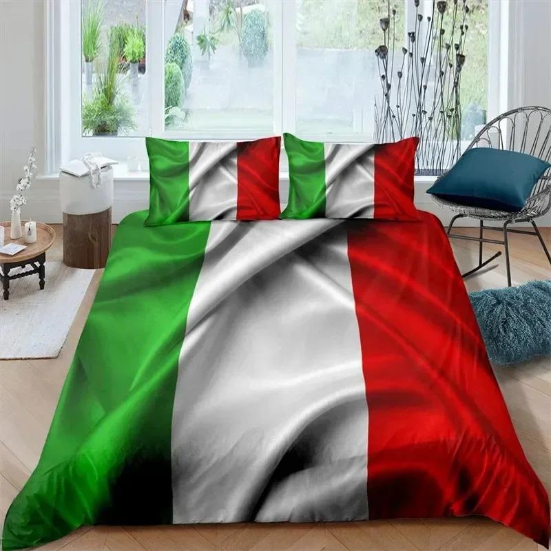 Comforter National Flag King Size Creative American Flag Bedding Set For Boy Teens Adults Microfiber Single Double