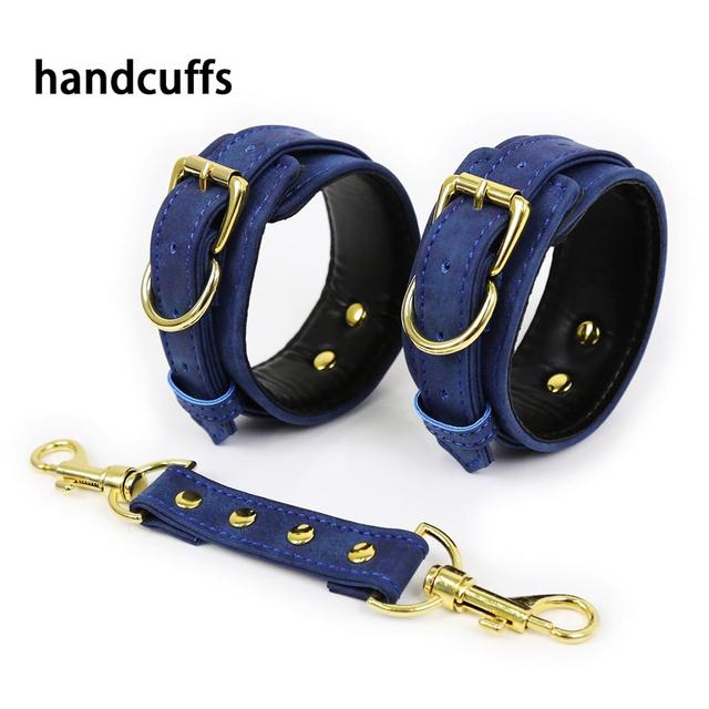 BDSM Adult Games Handcuff Wrist Ankle CuffS Restraints Bondage Sex Toy Restraints Bondage Exotic