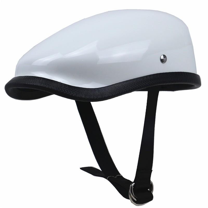 BLD Bailide Motorcycle Helmet Three-quarter Four-season Universal Half M(57-58) белый