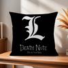 Anime Death Note hororr  Cushion Cover Inches Farmhouse Decor Home Throw Pillow Covers for Couch Decorations