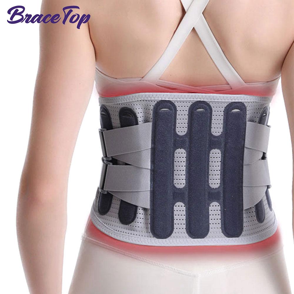 Durable And Safe Lower Back Brace For Back Pain Relief Breathable Lower Back Support For Women Men Adjustable Lumbar Support Belt With 7 Stays