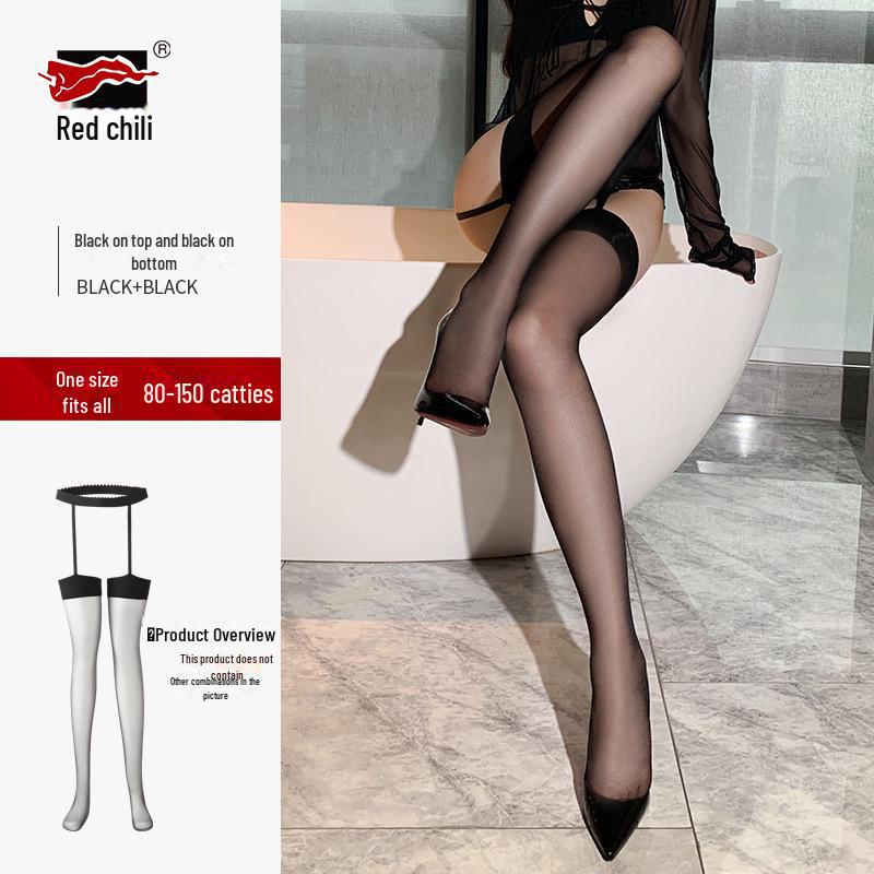 

Красный перец Ультратонкие бархатные ананасовые трусики-колготки бикини для женщин One Size (fits 80-150 jin)