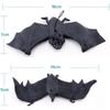 Décoration d'Halloween - AIMOONSA - Chauves-souris suspendues - 10 pièces - 5 grandes/5 petites - TPR souple noir