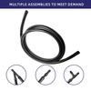 Universal 2-meter Windshield Washer Nozzle Hose with T Y Direct Head Suitable for Front Windows Headlight Pumps Automotive Parts