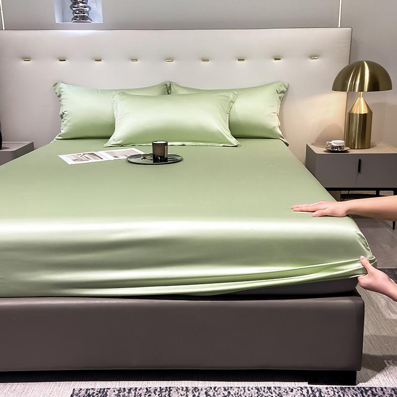 

Натуральный шелк тутового дерева Простыня на резинке Чехол для матраса Размер Queen King Индивидуальный размер Роскошное постельное белье из шелка высокого класса 180x200x25cm