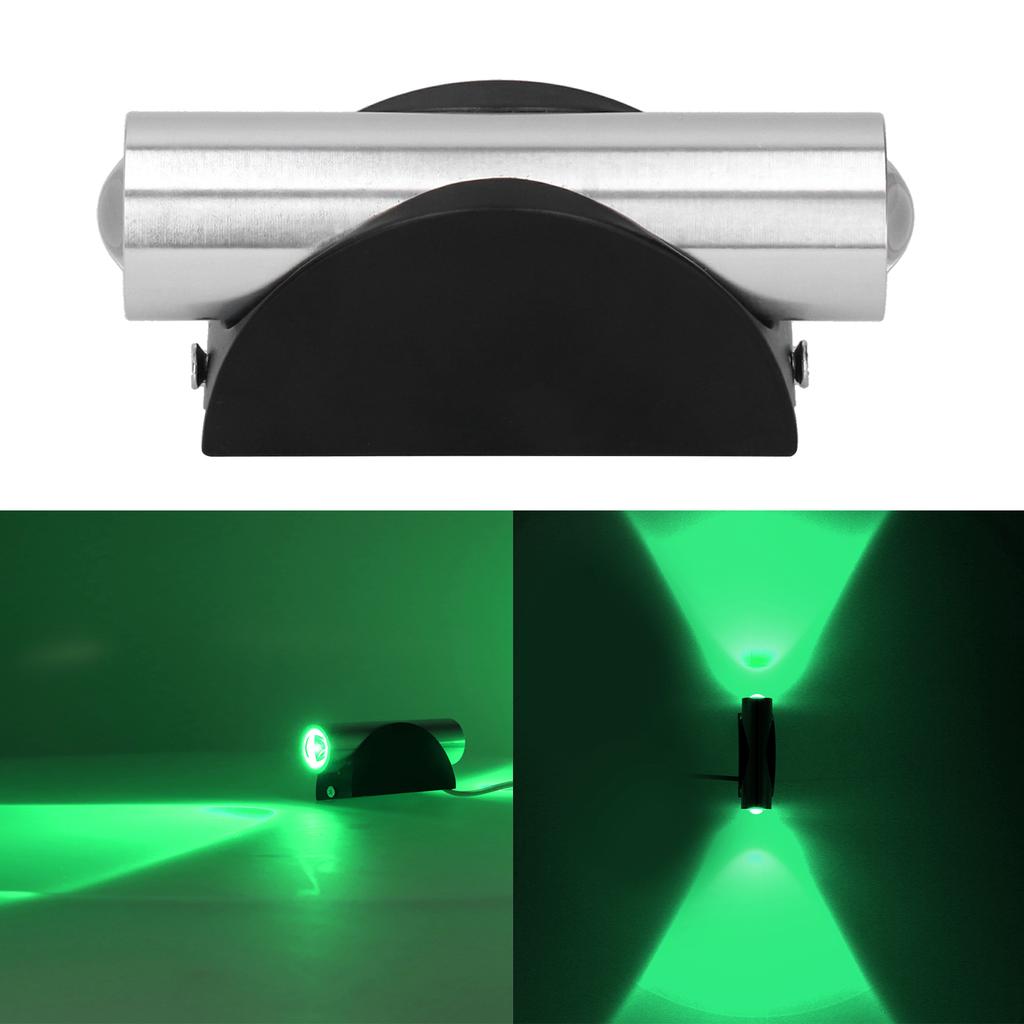 2W Indoor DoubleHeaded LED Wall Lamp Lights for Home Bar Porch Decoration AC85-265V