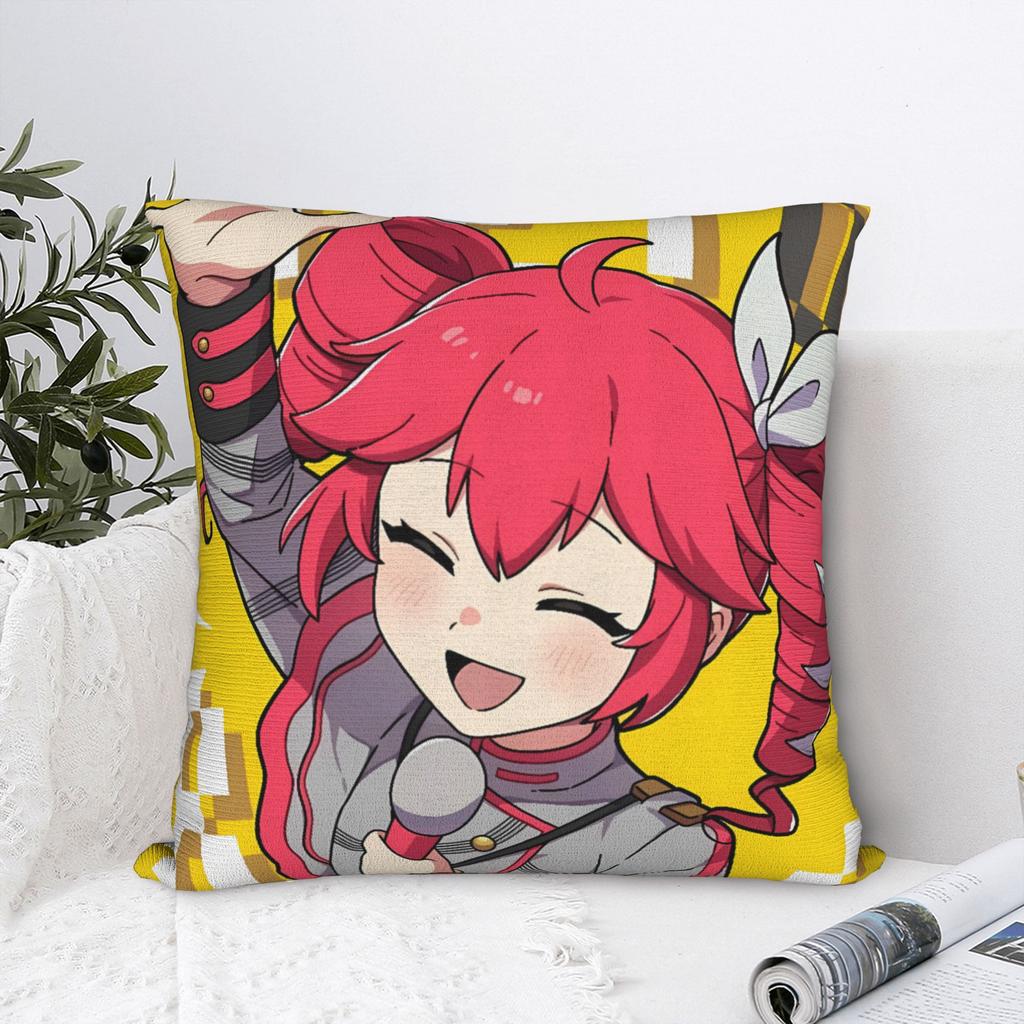 Pillow Cover Teto Kasane Chibi Cartoon Anime Funny Pillow Case For Sofa Home Decor Pillowcases