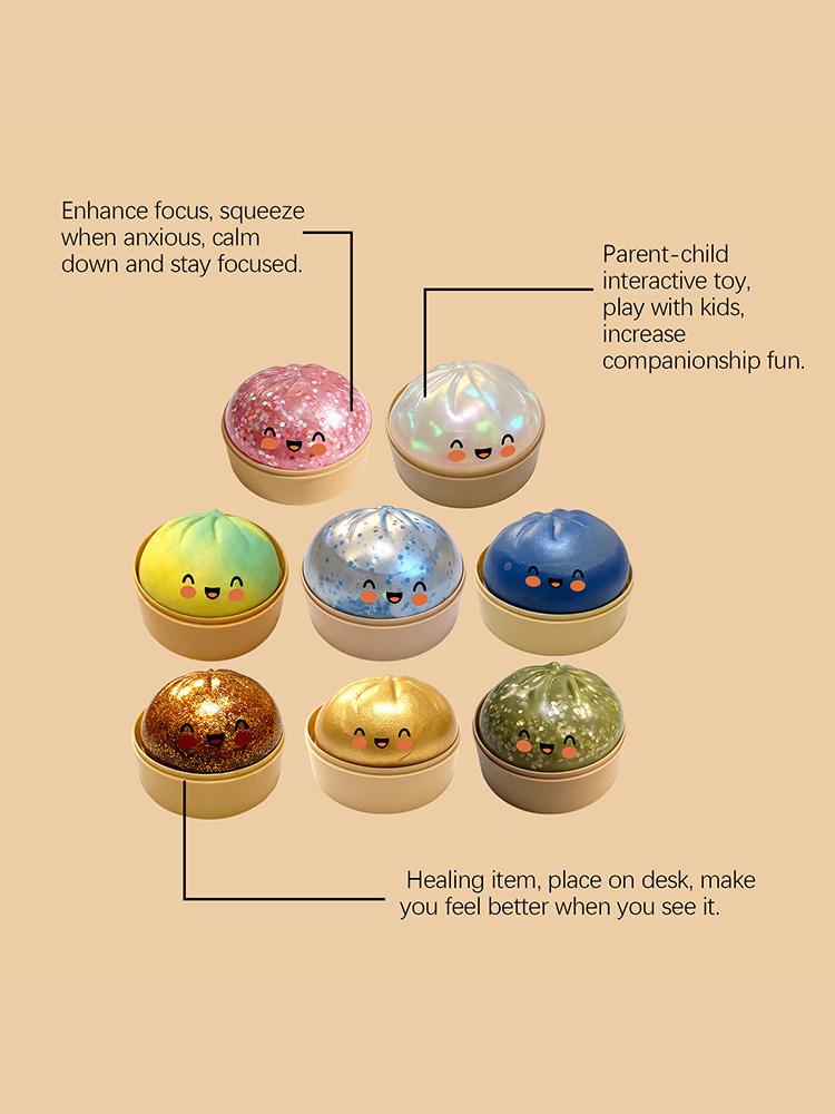 Knödel Squishy Simulation Flash Knödel Druckball Langsamer Rückprall Weich Kneten Dekompression Heim Büro Dekor Geburtstag Geschenk