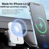 15W Magnetic Wireless Charger Car Air Vent Stand Phone Holder Mini  Fast Charging Station For iPhone 12 13 14 Pro Max Macsafe