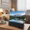 Magnifying Stand Universal Phone Screen Magnifier Bluetooth Stereo Speaker HD Video Amplifier Stand for Android & IOS Smartphone