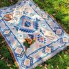 NuFeng Bohemian Tassel Picnic & Camping Blanket