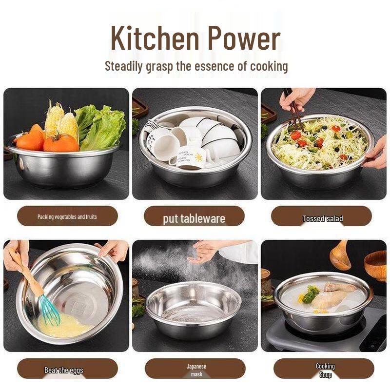 Liliu Thickened Stainless Steel Multi-purpose Basin