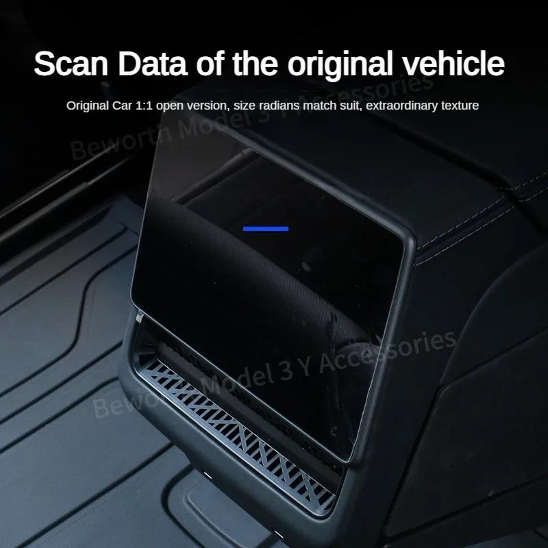 for Tesla New Model Y Juniper Launch 2025 Model 3 Highland 2024 Rear Air Conditioning Vent Outlet Cover Protective Anti Blocking