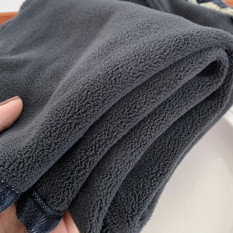 Boys' Winter 2025 Korean-Style Fleece-Lined Jeans: Cool & Stylish Toddler Pants