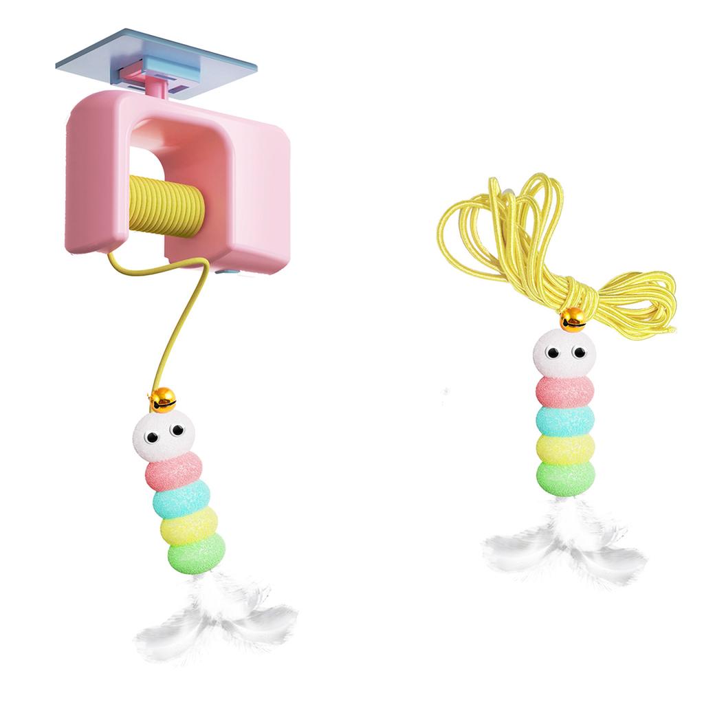 Interactive Hanging Cat Toy For Indoor Cats Automatic Funny Pet Cat Toy For Small Medium Large Cats