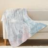 Soft Flannel Blanket | Abstract Art Series - Breathable Lightweight Warm Throw, Cozy for Home Office, All Seasons, Halloween & Christmas Use