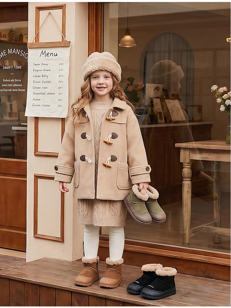 2025 Winter Baby Versatile Snow Boots: Warm Velvet-Lined, Mid-Calf Round Toe, Flat Sole