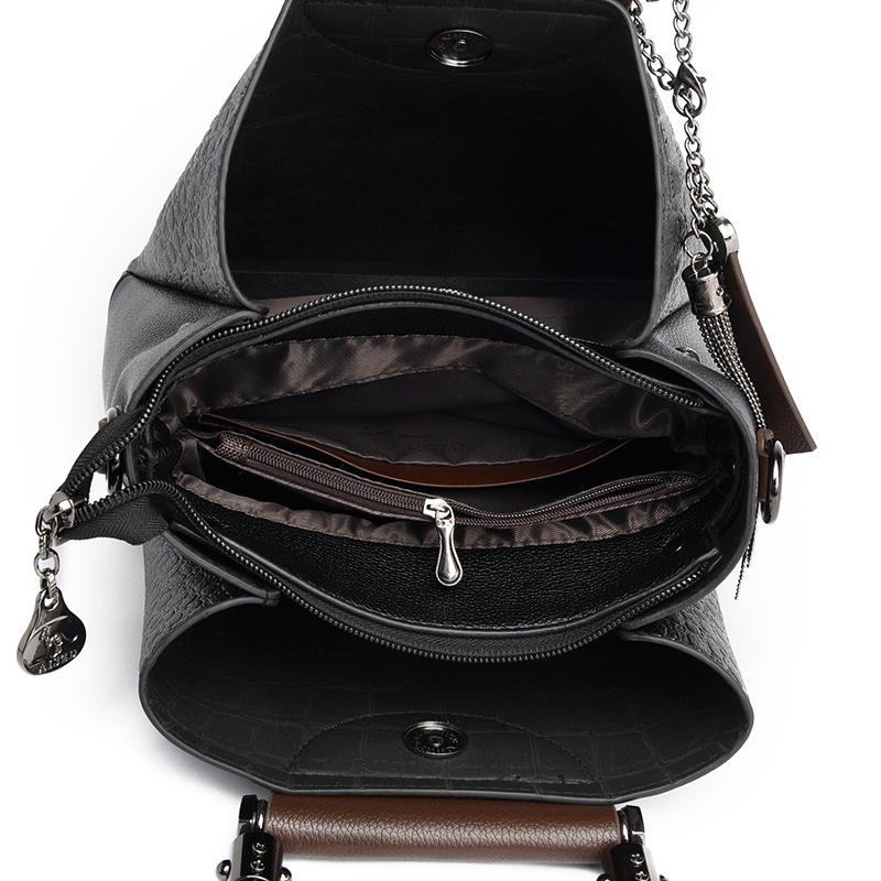 Luxusní ležérní taška móda krokodýl vzor PU kůže Dámské kabelky Značka Návrhář Velkokapacitní taška přes rameno