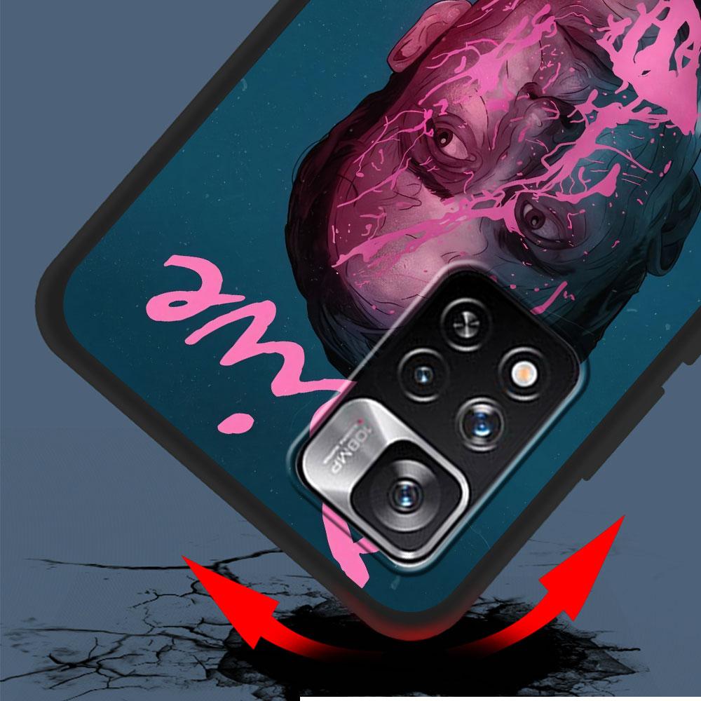 Movie Drive Ryan Gosling Art Case for Xiaomi Redmi 10 10C 9C 9A 9i 9 Prime 9T 12 12C 10A K40 Pro Black Soft TPU Phone Bag Cover