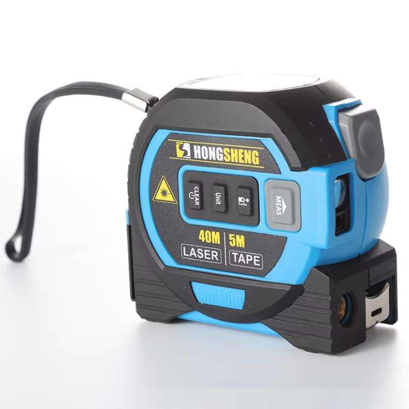 

Laser Distance Meter Measuring Laser Tape Measure Digital Laser Rangefinder Digital Electronic Roulette Stainless 5m Tape Ruler