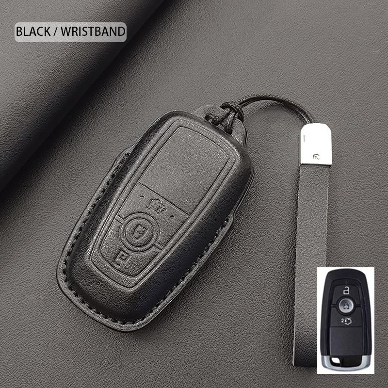 Car Key Case Cover Fob For Ford Focus 3 4 St Mondeo 5 Mk5 Edge Fusion Mustang Explorer F150 F250 F350