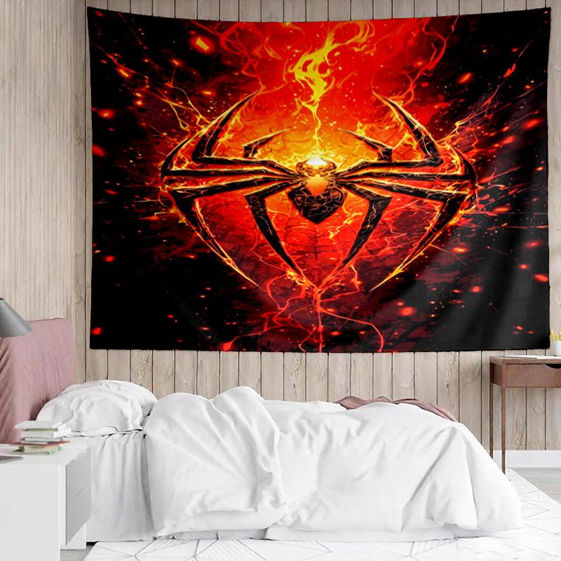 Spider-man: Digital Art Tapestry, Unique Design Tapestry, Suitable for Bedroom,Livingroom, Playroom,Heartwarming Fan Holiday Gifts