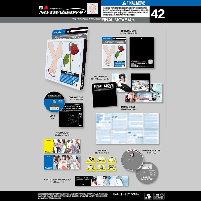 [PRE ORDER] TWS 5th Mini Album NO TRAGEDY