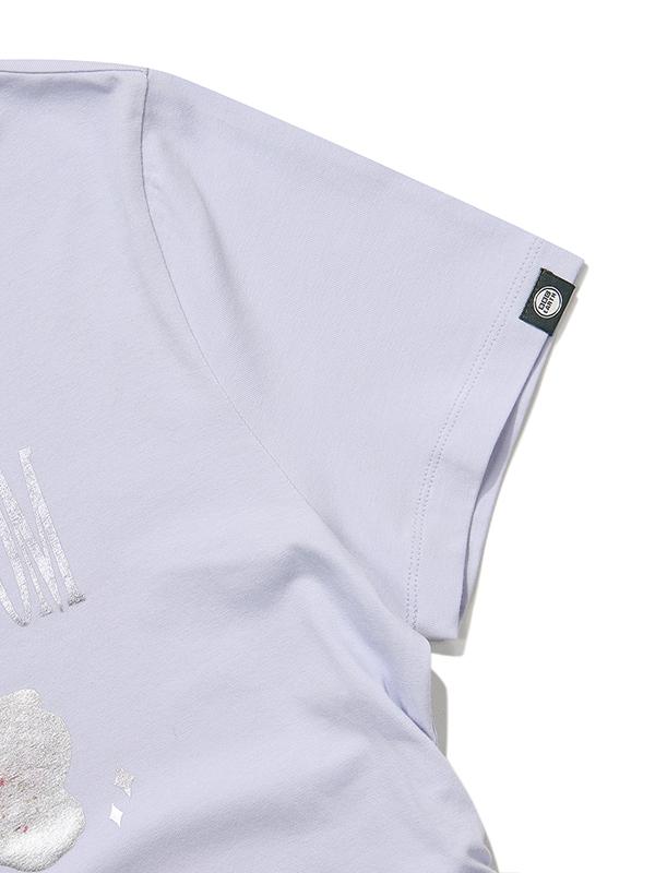 BBC EARTH W Cherry Blossom Short Sleeve T-Shirt_Lilac