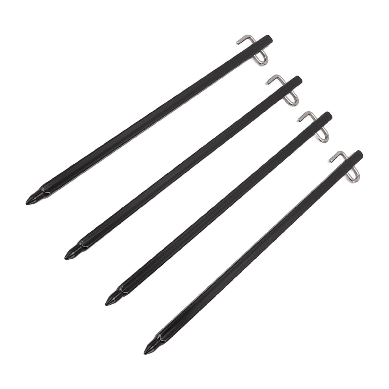 4Pcs Tent Stake Camping Peg Aluminium Alloy High Strength Spike Set Kit for Outdoor