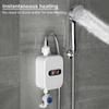 Instantaneous Electric Tankless Water Heater 3kw,instant Hot Water Heater With Shower Head And Tubes,mini Water Heater For Shower Room_CD