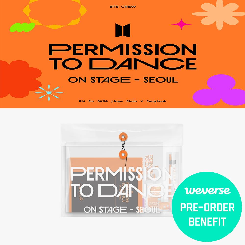 

BTS PERMISSION TO DANCE ON STAGE SEOUL Цифровой код и POB Weverse
