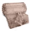 Eurofirany Cipeły Fleece Blanket Nina Embossed Pattern 150X200Cm Honey