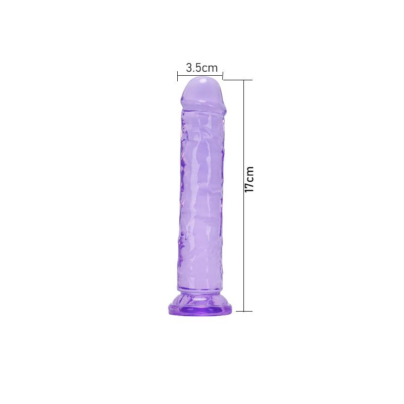 MoDi Realistisk Big Jelly Dildo Kvinner Erotiske analsexleketøy Gay Myk Klitoris Vaginal Onani Penis Sugekopp Big Pick