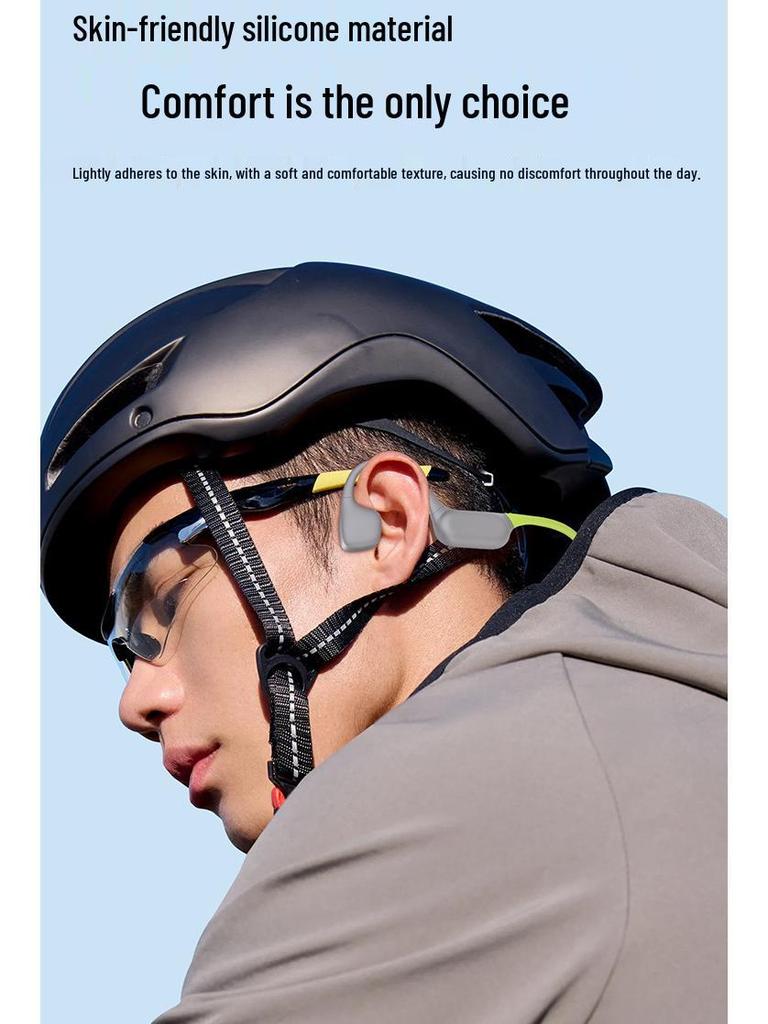 G01 Bone Conduction Sports Bluetooth Earphones, Open-Ear for Running and Cycling