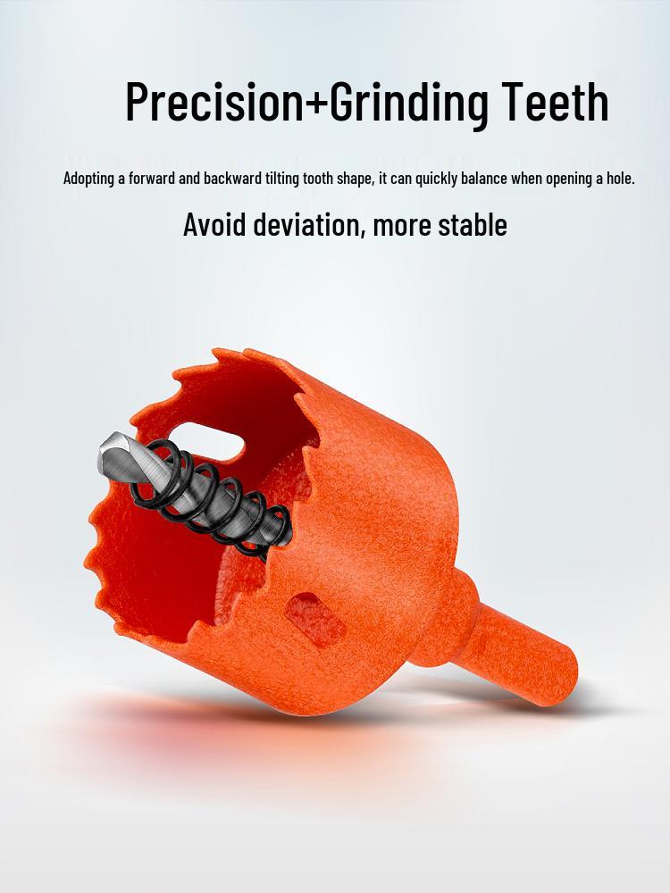 High-Quality 75mm Wood & Plasterboard Hole Saw Drill Bit for Downlights