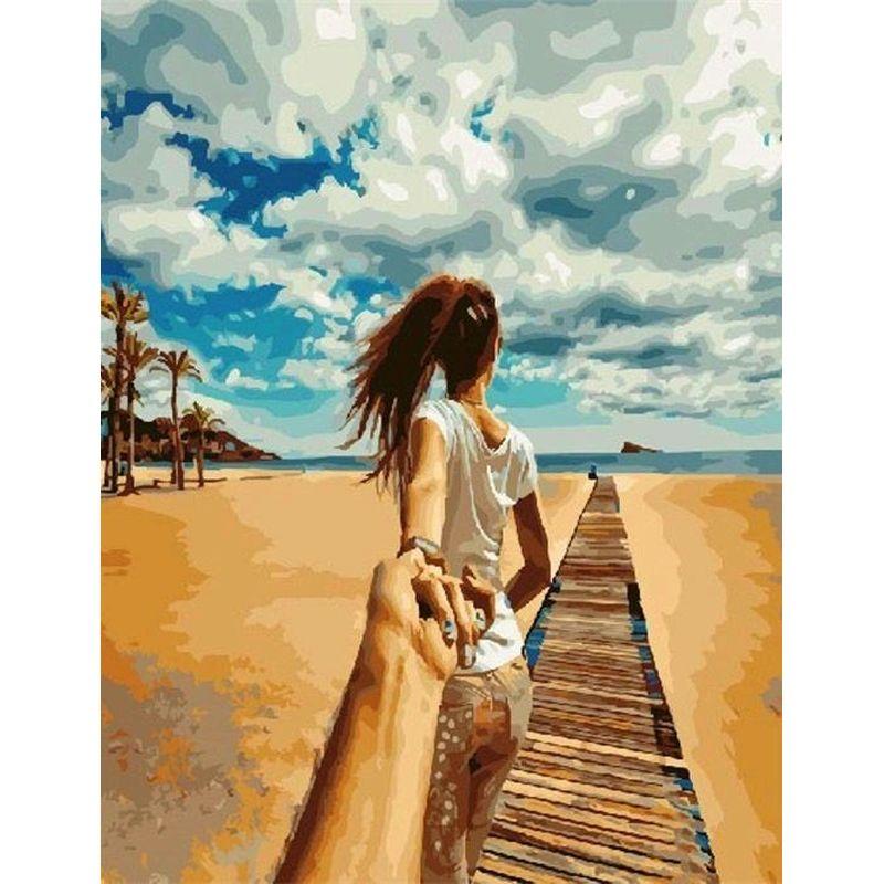 

5D DIY Алмазная картина Полный дрель Женщина Алмазная вышивка Девушка Искусство Вышивка крестом Украшения для дома Full Round 20x25CM