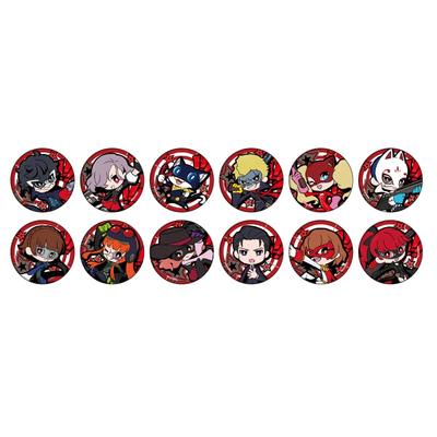 Persona 5 Tactica 01 Art Can Badge Box of 12 [Graff Illustration]