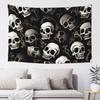 Tapestry Wall Hanging For Bedroom Aesthetic Wall Mural Tapestries Art Backdrop Skulls Tapestries Landscape Poster Tapestry For