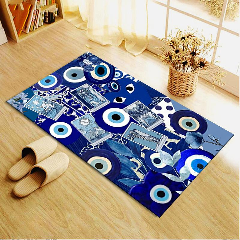 2025 New Evil Eye Carpet Rug for Living Room Bedroom Home Sofa Decoration,Kids Play Non-slip Floor Mat165