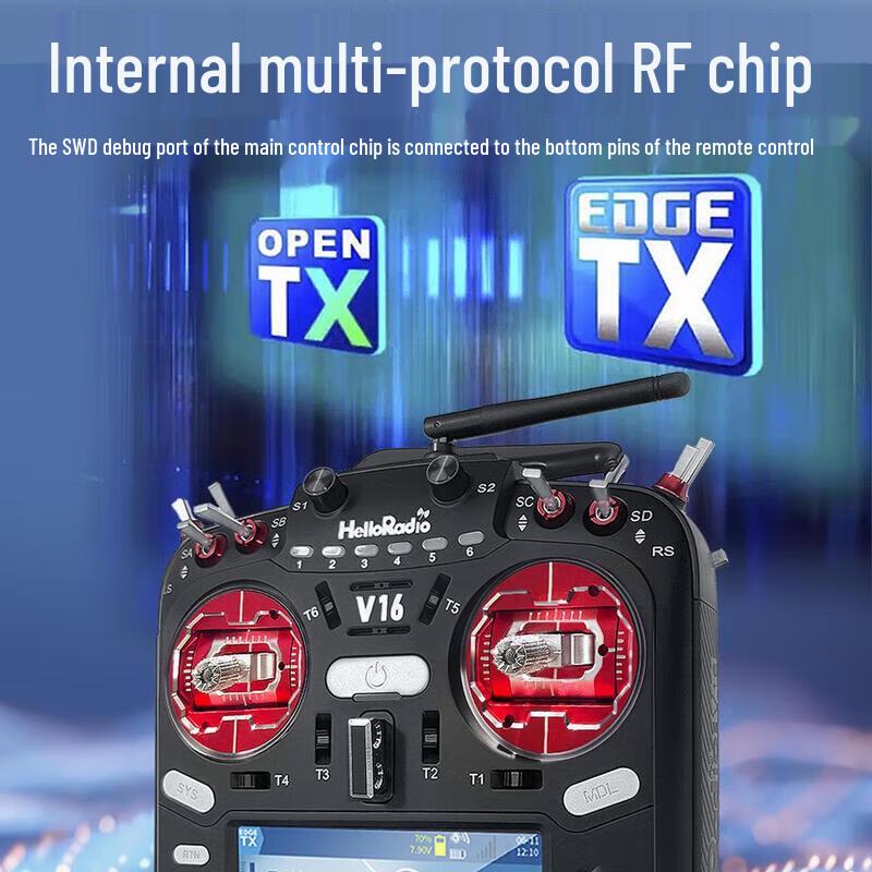 HELLORADIOSKY V16 Multi-Protocol FPV Remote Controller